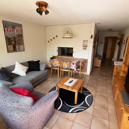 Apartman Splendide Vue Avec Calme Leukerbad